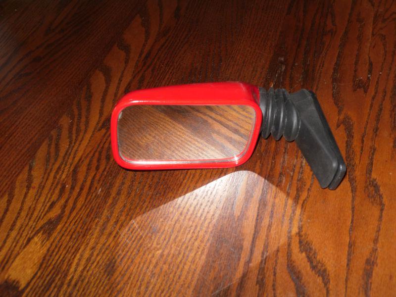 Ducati 750ss 900ss supersport red vitaloni mirror 91-98 used w/damage free ship 