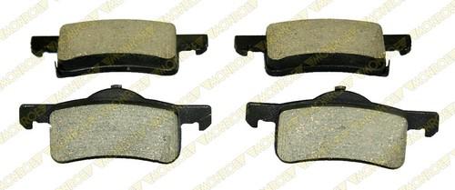 Monroe cx935 brake pad or shoe, rear-monroe ceramics brake pad