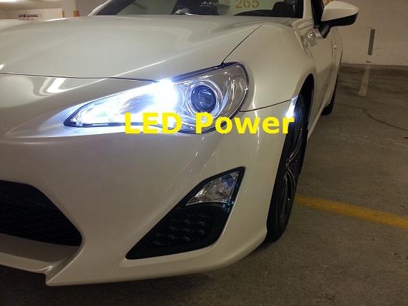 ~ || super bright white led daytime running lights (drls) for 13+ scion fr-s ||~