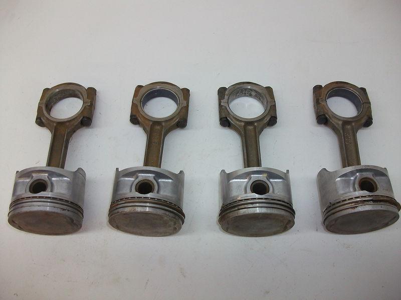 Honda goldwing limited edition gl1200 gl 1200 piston & connecting rods 1985