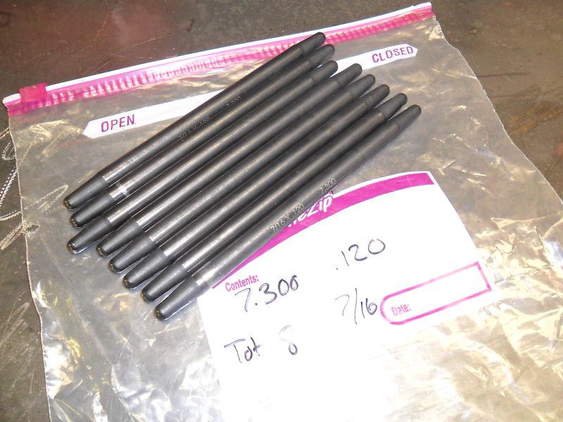 Used trend 7.300 7/16 pushrods sbc sbf cv manley comp crane isky 350 351