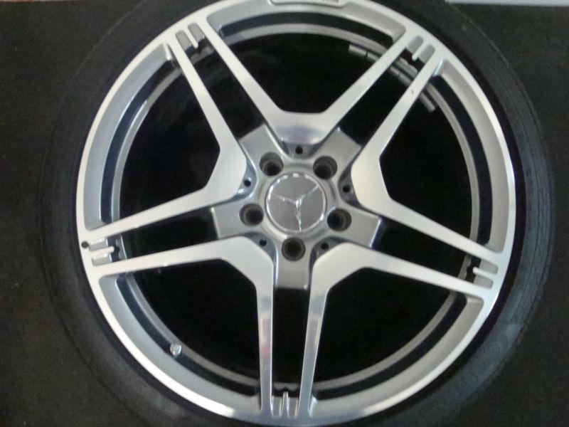 Mercedes benz 19" wheels and tires oem amg forged sl 63,cls 63