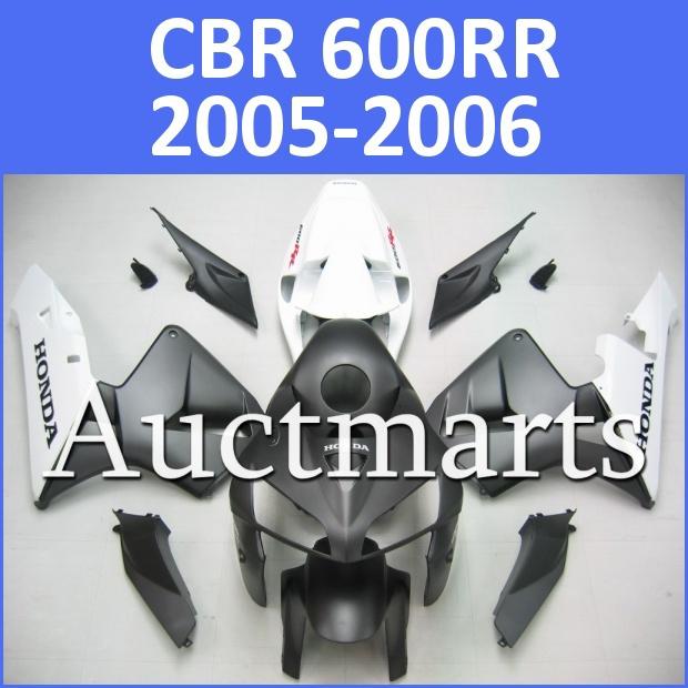 Fit honda 05 06 cbr600rr cbr 600 rr 2005 2006 fairing kit abs plastics b49 d10