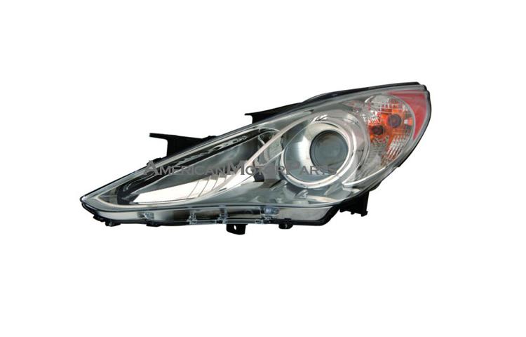 Depo driver & passenger side replacement head lamp asy 11-12 fit hyundai sonata