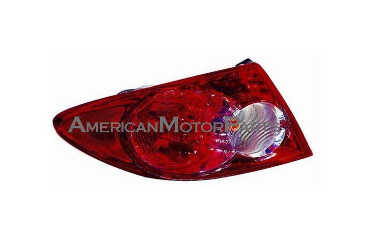 Eagleeye driver & passenger replacement tail light lamp 03-05 04 mazda6 3/4dr