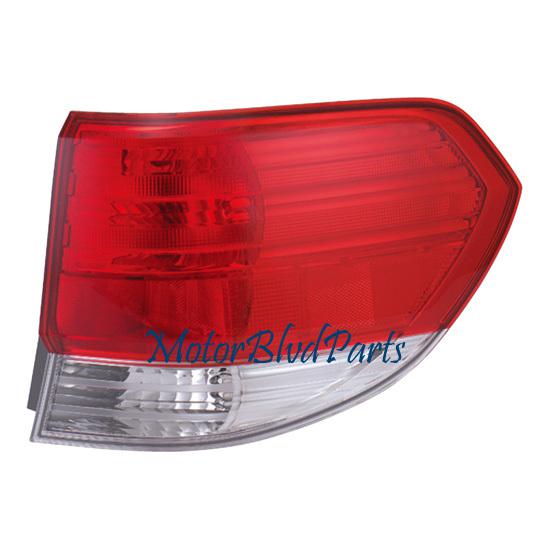 08-10 honda odyssey tail light on body passenger right