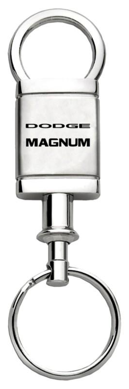 Chrysler magnum satin-chrome valet keychain / key fob engraved in usa genuine