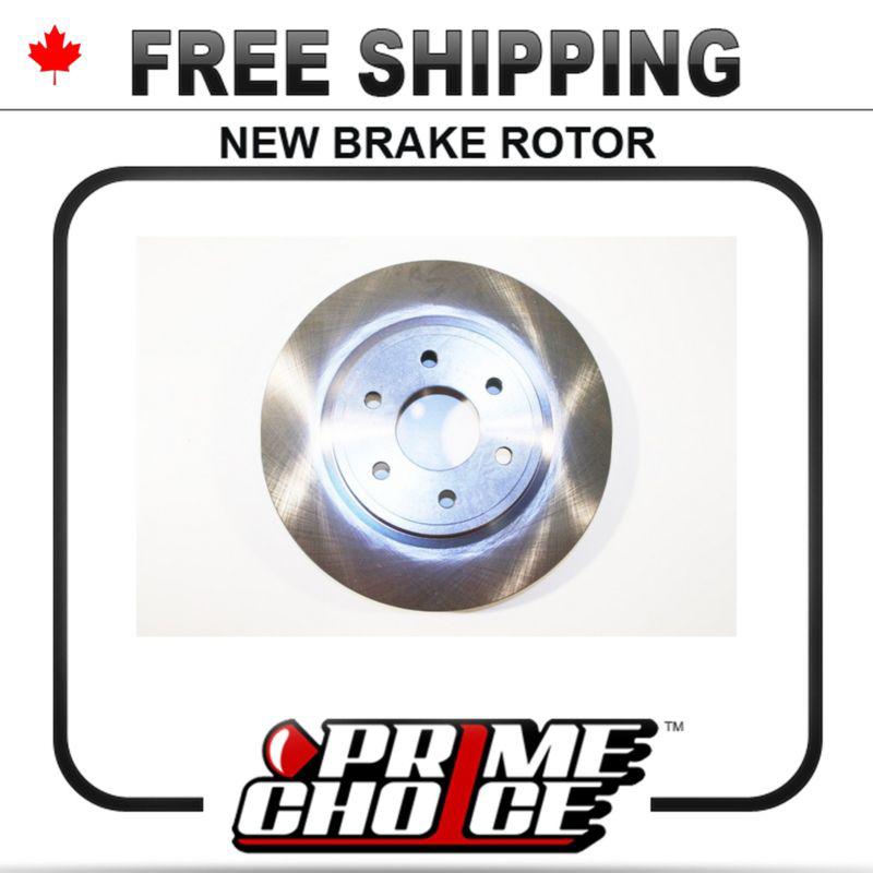 1 premium new disc brake rotor for front fits left driver / right passenger side