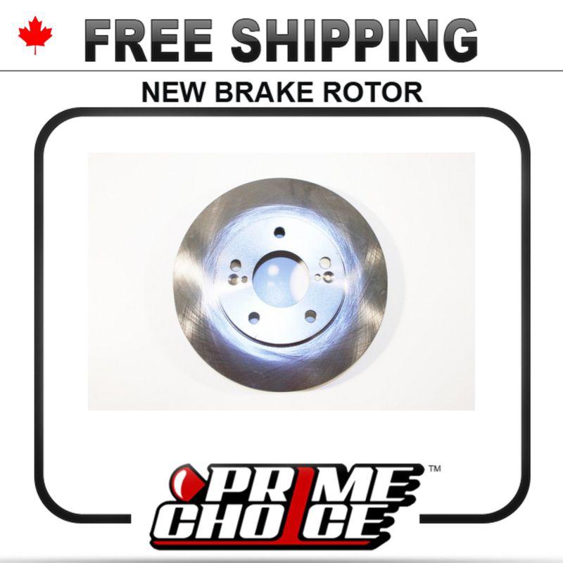 1 premium new disc brake rotor for front fits left driver / right passenger side