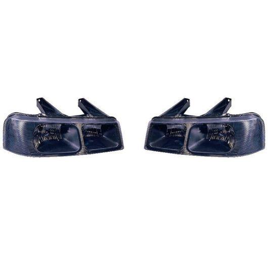 03-12 gmc savanna chevy express van headlights headlamps pair set of 2 lh & rh