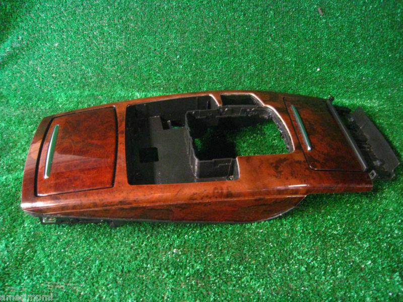 2005 audi a6 center console wood grain surround bezel for mmi