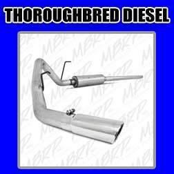 Mbrp gas exhaust 04-08 ford f-150  cat back single side s5200al