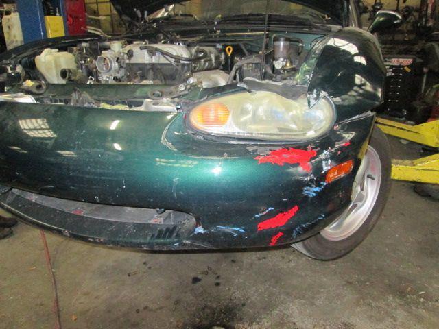 Front bumper assy. mazda miata 1999