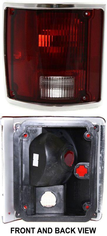 Tail light brake lamp rear lens & housing driver's left side lh