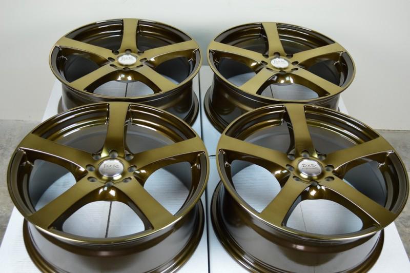 17 wheels del sol civic escort cobalt aveo vigor tl legend cl 4x100 4x114.3 rims