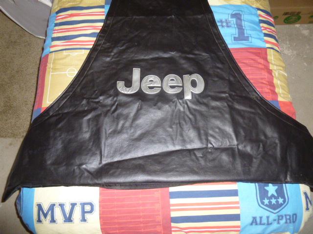 Jeep tj oem t-style bra in leather grain vinyl