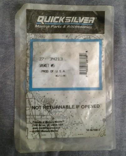 New quicksilver oem fuel pump gasket, 27-34213 (5pk)