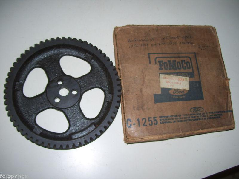 1956 ford truck cam timing gear nos in original box b6q-6256-a        - f174