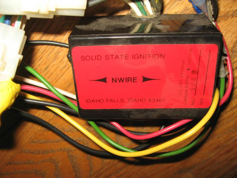 Solid state ignition sno-jet kawasaki snowmobile