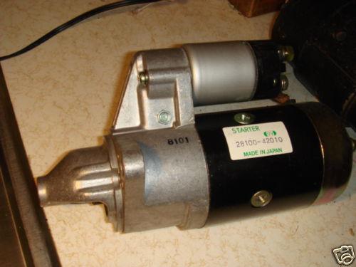 78 79 toyota cressida starter with solenoid new nos