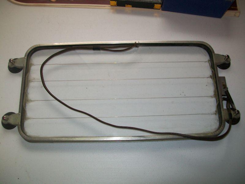 Vintage car window defroster