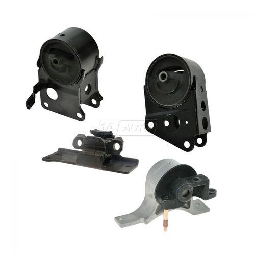 Engine motor & transmission mounts set of 4  for 03-07 nissan murano 3.5l fwd