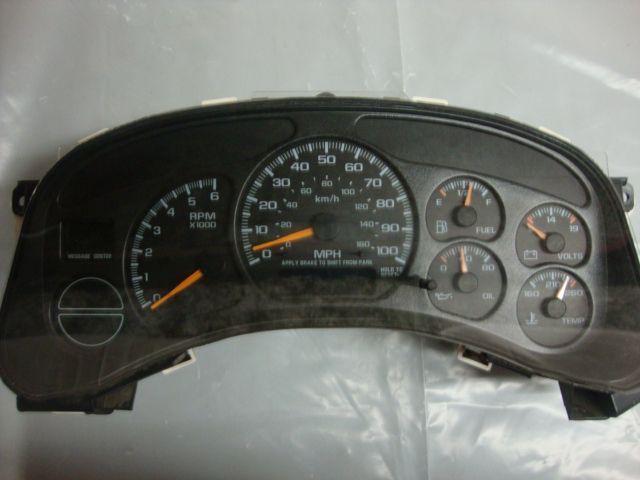 Speedometer chevrolet 1500 silverado pickup 2001 139000 miles