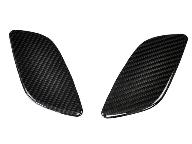 02 03 subaru impreza wrx gda blank bug eye real carbon fiber side marker cover