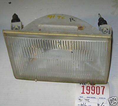 Lincoln 90-94 town car headlight head light/lamp right 1990 1991 1992 1993 1994