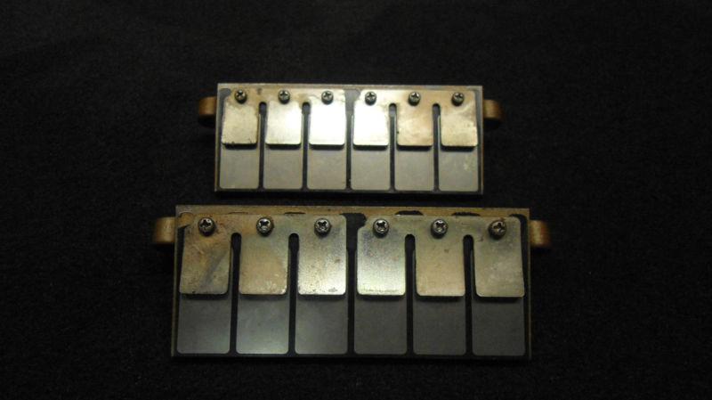 #816032a 1 reed blocks (2x) 1994-1998 225hp 250hp mercury 3.0l efi boat~605~ #1