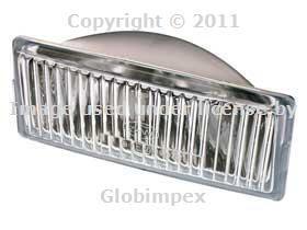 Bmw e30 m3 fog light lamp lens right oem new + 1 year warranty