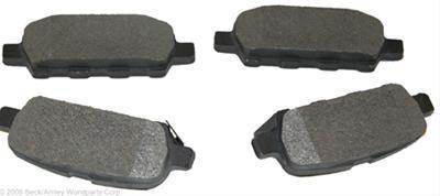 Beck/arnley 087-1687 rear semi metallic pads nissan 350z