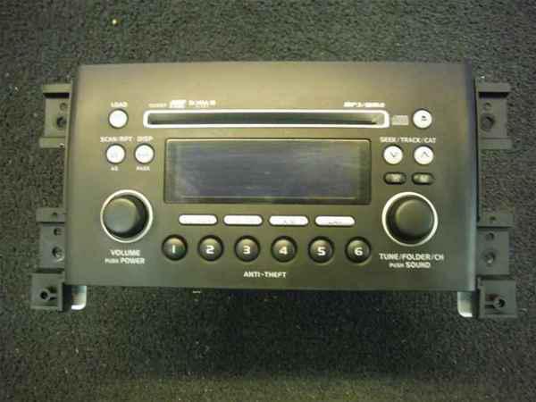 09-12 suzuki grand vitara oem 6 disc player radio lkq