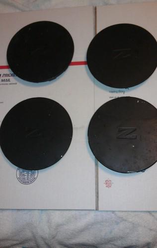 1988 nissan 300zx set of 4 center wheel caps  40317 21p00