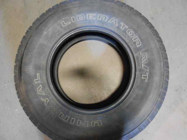 Uniroyal 245/75/16 tire liberator a/t lt245/75/r16 120q 6/32 tread