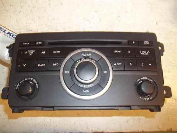 Mazda cx9 oem cd mp3 player radio te9166ar0b lkq