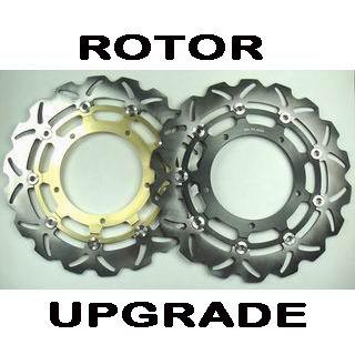 Front brake disc rotor yamaha r1 04 05 06 fz1 fazer h