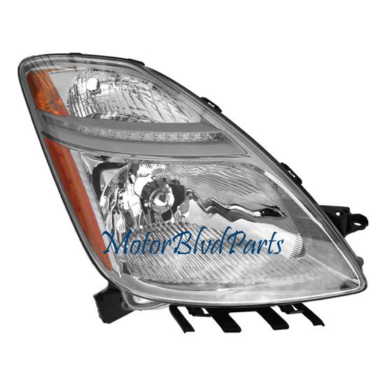 06-09 toyota prius headlight headlamp halogen passenger