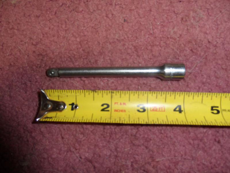 Snap-on 4" long 1/4" drive wobble extension tmxw4