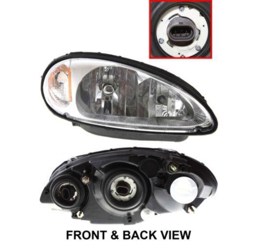 01-05 chrysler pt cruiser headlight headlamp right passenger side