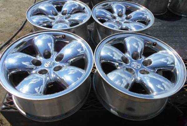 Dodge ram 20" chrome alloy wheel rims rim set oem lkq