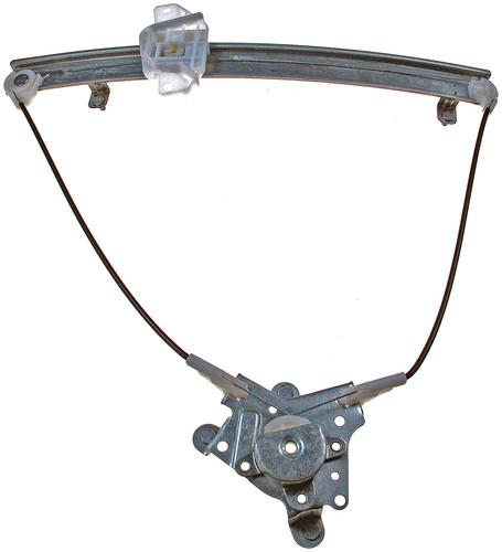 Window regulator, power w/o motor front left platinum# 1332018