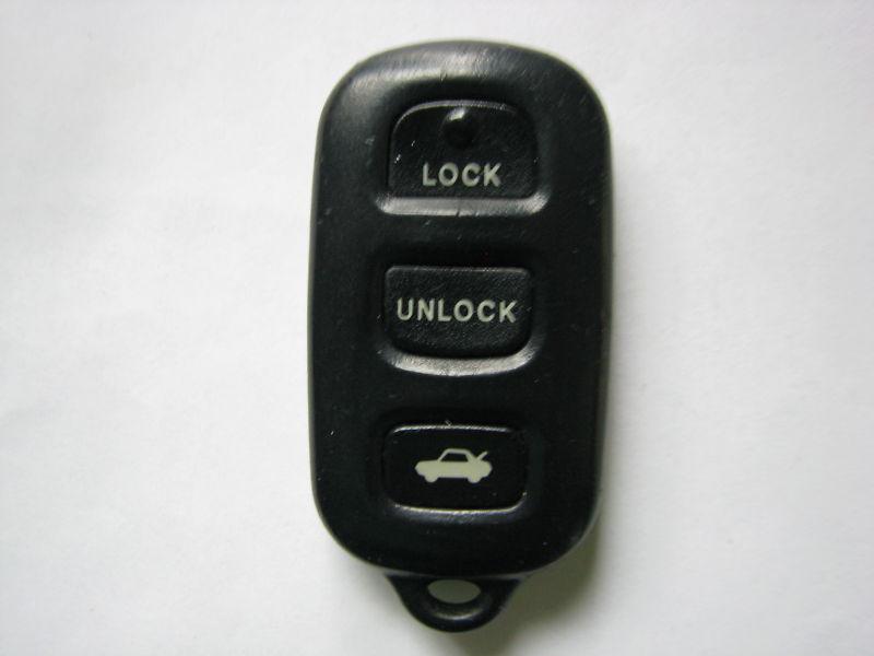 Toyota camry corolla keyless entry remote fcc: gq32vt14t  