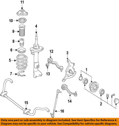 Mercedes-benz-mb oem 2043233000 suspension strut assembly/front strut