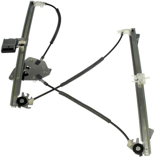 Window regulator, power w/o motor front right x3 platinum# 1332848