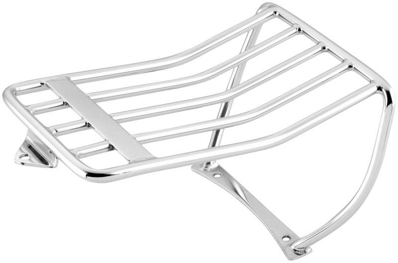 Bikers choice luggage rack for 2-up seat - chrome  301021