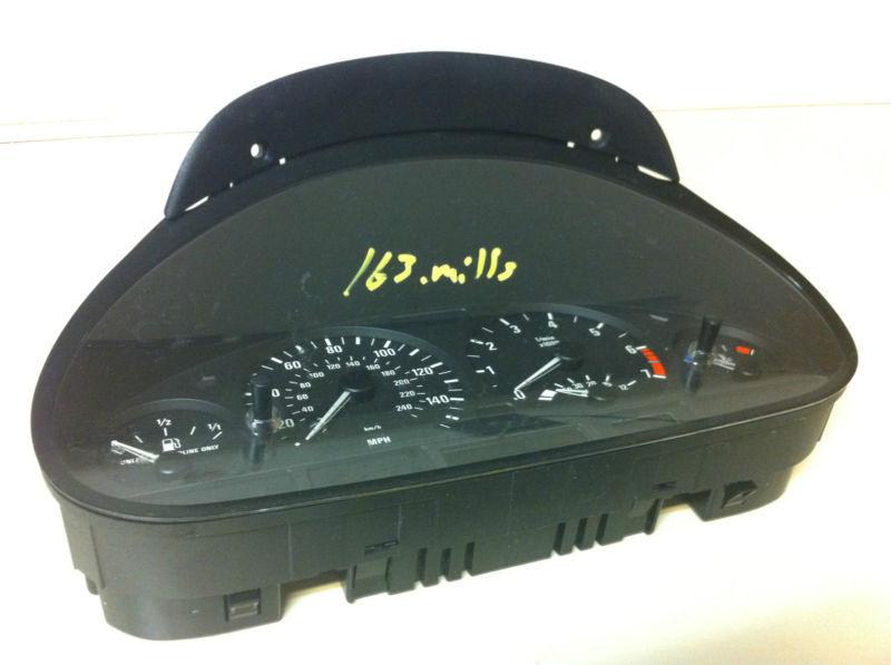 99 00 bmw e46 cluster speedometer gauge 0 263 606 350// 163k