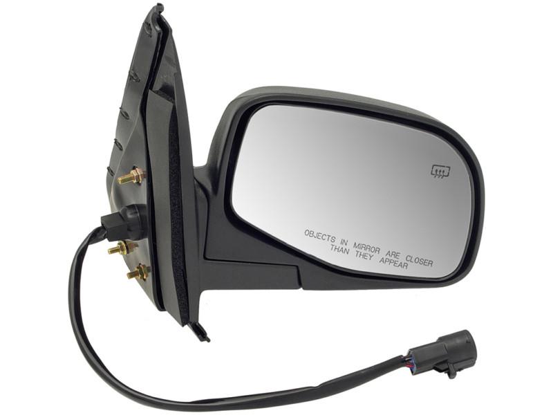 Side view mirror right explorer (power,w/lamp,heated) black platinum# 1270017