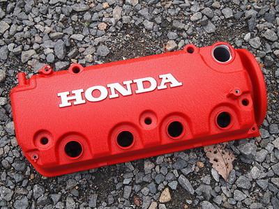 Powder coated d16y7 and d16y8 vtec valve cover civic ex