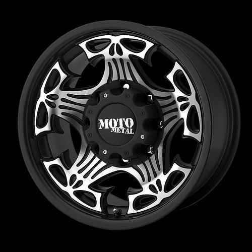 20" x 9" moto metal 909 rims w/ 35x12.50x20 toyo open country mt tire wheels